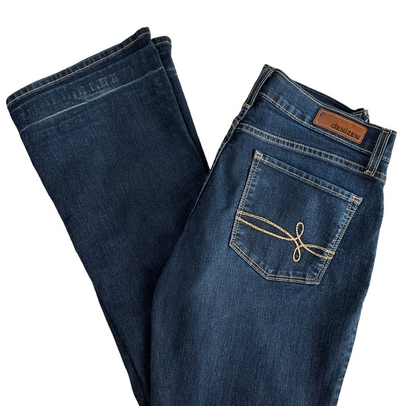 DENIZEN from LEVI’S Curvy Boot Cut Denim Jeans Size 10 - Picture 6 of 14